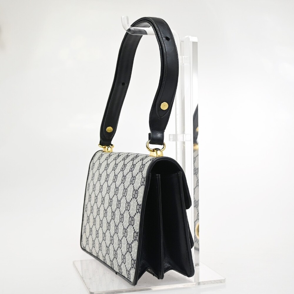 Gucci Logo One Shoulder Bag Pvc Leather #264508G31B - Picture 4 of 15